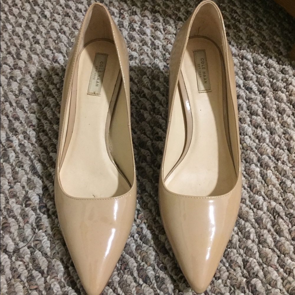 Cole Haan Bradshaw Pump in Nude